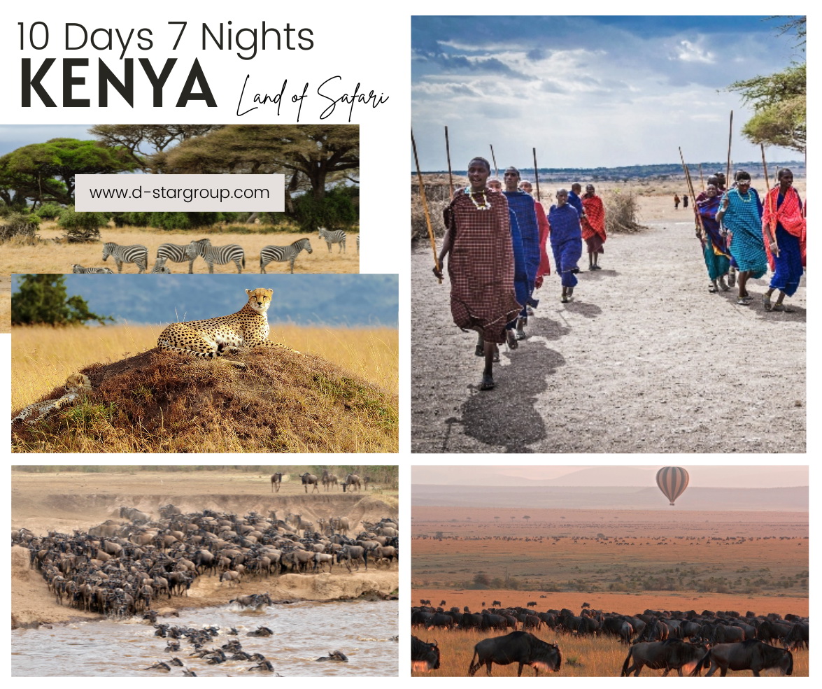 ทัวรืเคนย่า Land of Safari Kenya 9 วัน 7 คืน (EK)